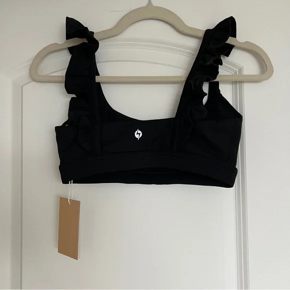 Popflex romance ruffle bra black - Picture 3 of 6